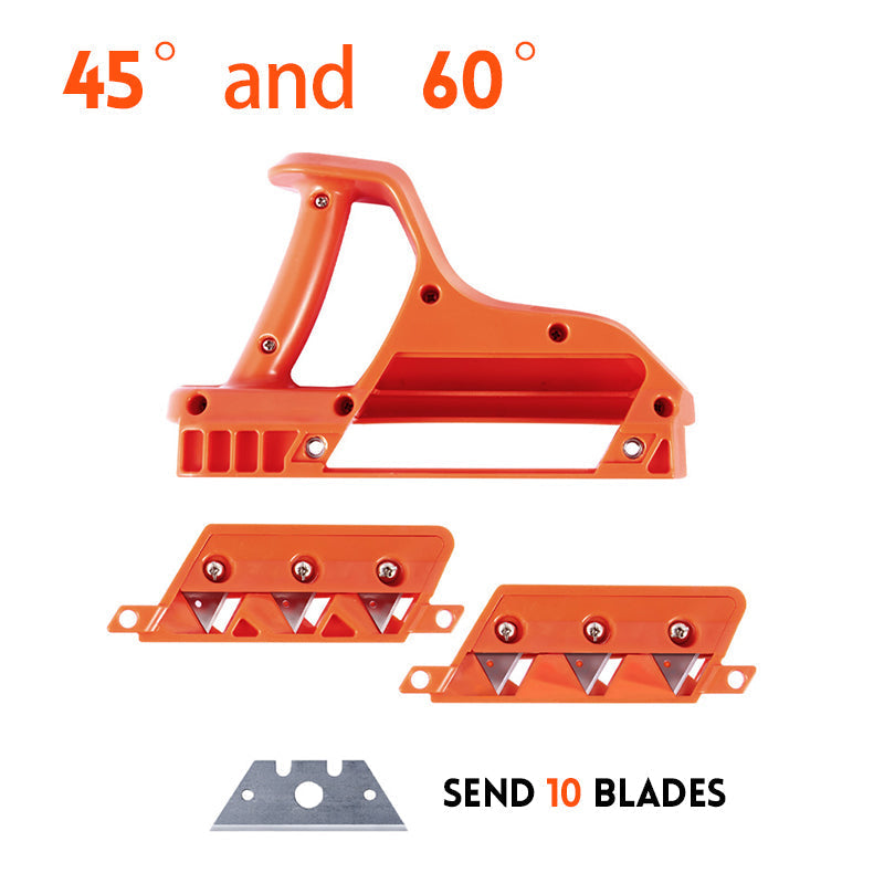 Triple-Blade Edge Planer