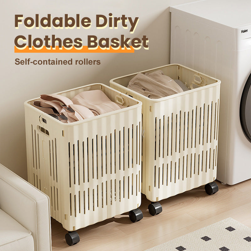 Foldable Household Bathroom Dirty Clothes Basket