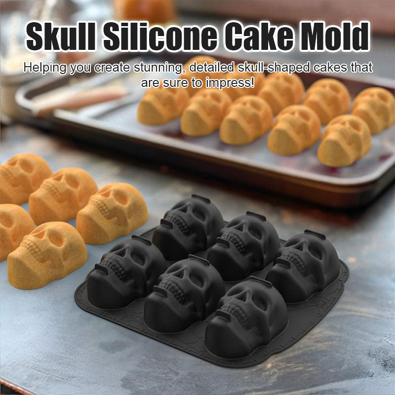 Skull Silicone Cake Mold