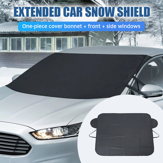 Extended Car Snow Shield