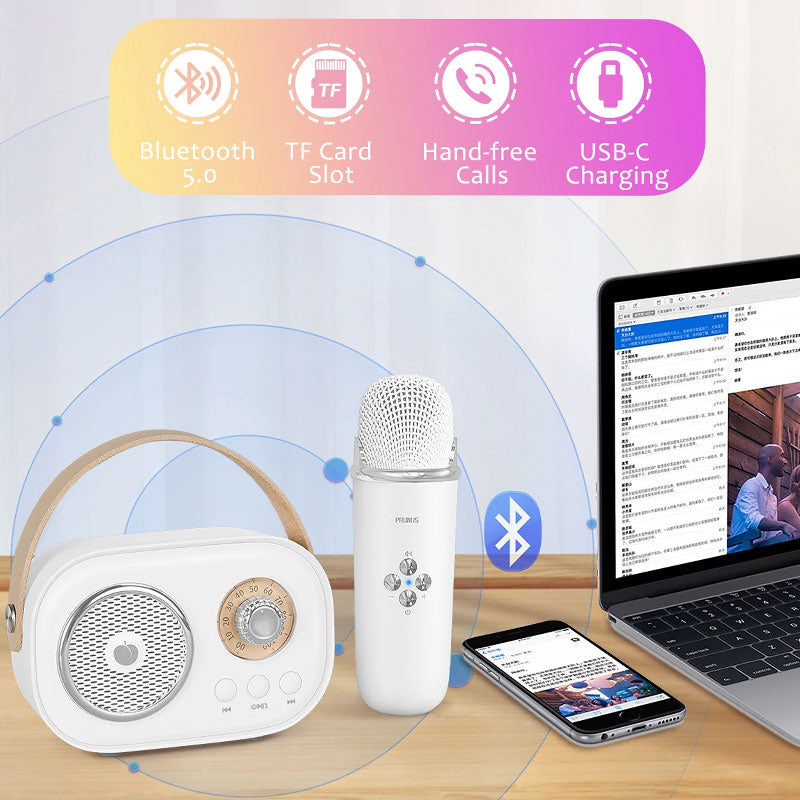 Wireless Bluetooth Karaoke Speaker