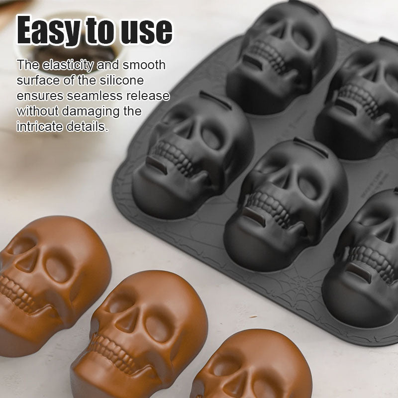 Skull Silicone Cake Mold