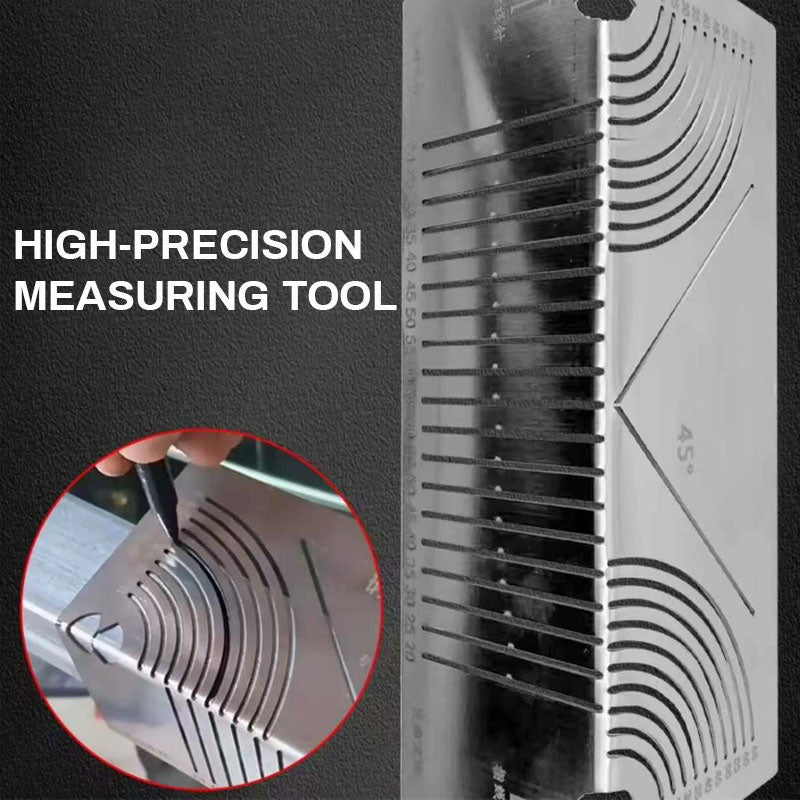 Multifunctional Arc Angle Drawing Ruler