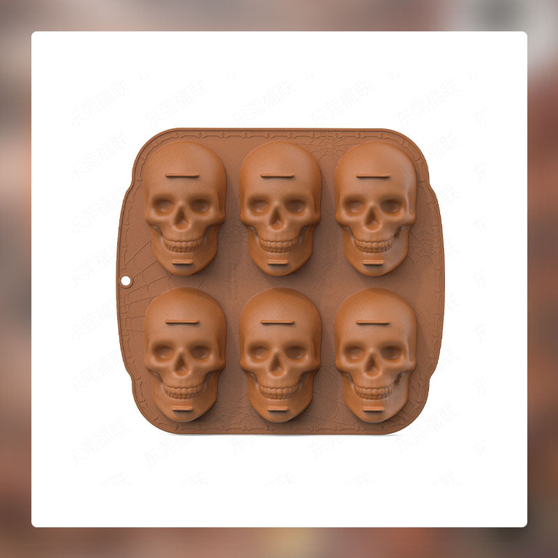 Skull Silicone Cake Mold