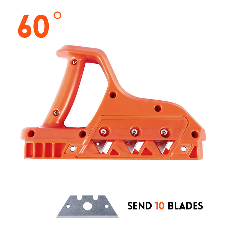 Triple-Blade Edge Planer