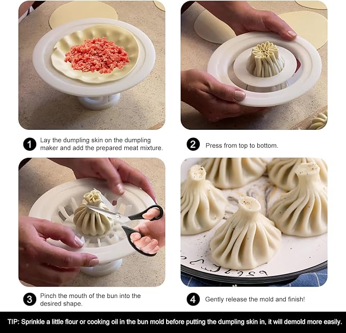 Flower Shaped Bun & Dumpling Machine（Bun mold）